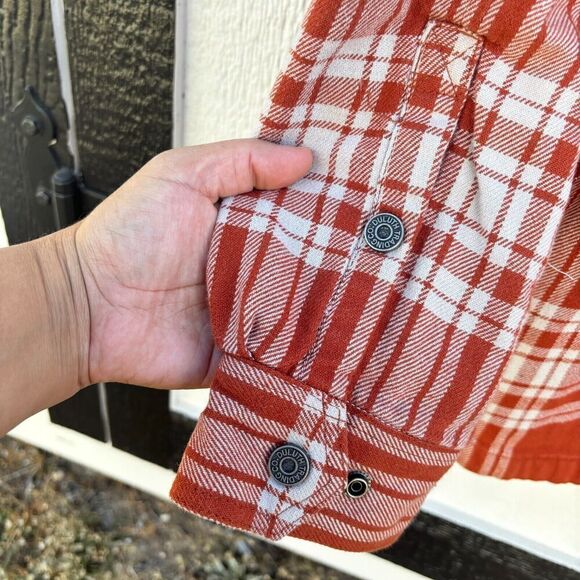 Duluth Trading Company Men Jacket Button Up Shirt Multicolor 2XL Check Long - Picture 4 of 9